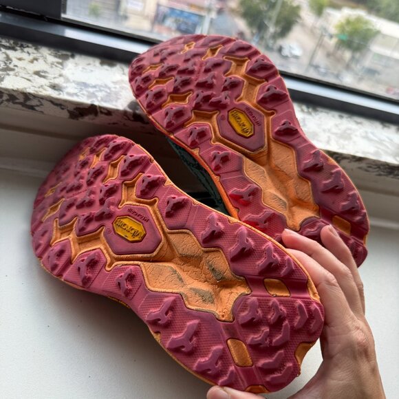 Hoka One One Speedgoat 5 in Deep Lake Ceramic Trail Running Hiking 5.5 - Picture 11 of 13